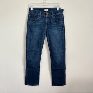 Hudson Women’s Collin Flap Blue Denim Medium Wash Jeans